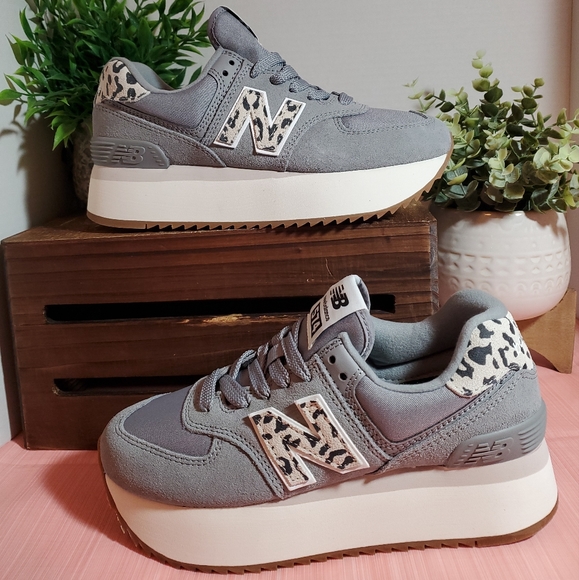 New Balance 574 Platform Women's Sz/ WL574ZDB - Picture 6 of 12